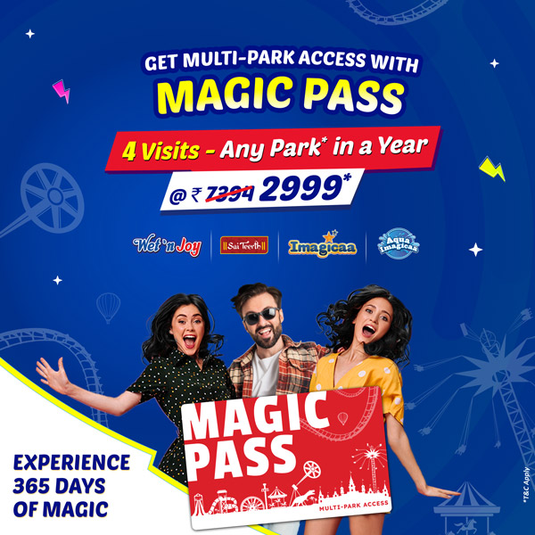 Magic Pass at Wet'nJoy