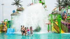 Royal Castle size is 10K square feet with number of thrills, and adventure rides of all ages. here some things for everyone such as interactive fun, water gushing mazes, dizzying slides etc.