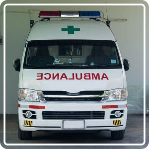 Ambulance facility at wet'njoy park