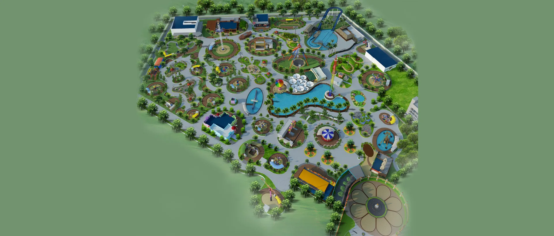 Wet'nJoy WaterPark Map