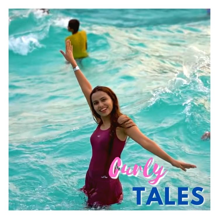 Curly Tales influencer at Wet'njoy