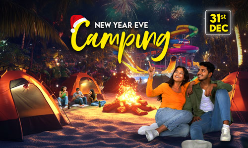 New Year Evening Camping - 31-Dec - Fun Activities, Music, Movie Screening, Bonfire, access to all rides, amazing food
