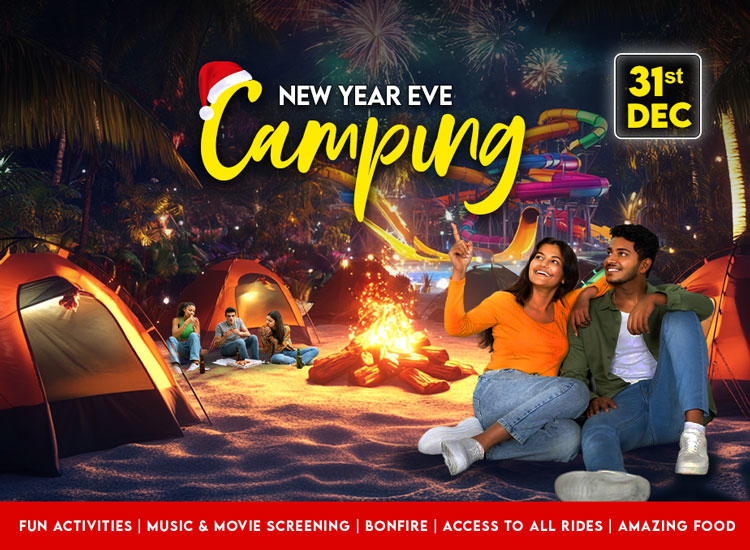 New Year Evening - 31-Dec - Fun Activities, Music, Movie Screening, Bonfire, access to all rides, amazing food