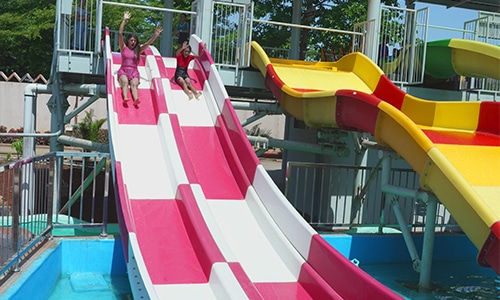 Double Trouble Kids ride at Wet'nJoy Water Park Lonavala