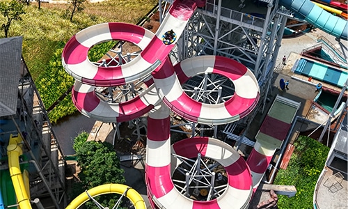 Loopy River - New water park ride at Wet'nJoy Water park Lonavala