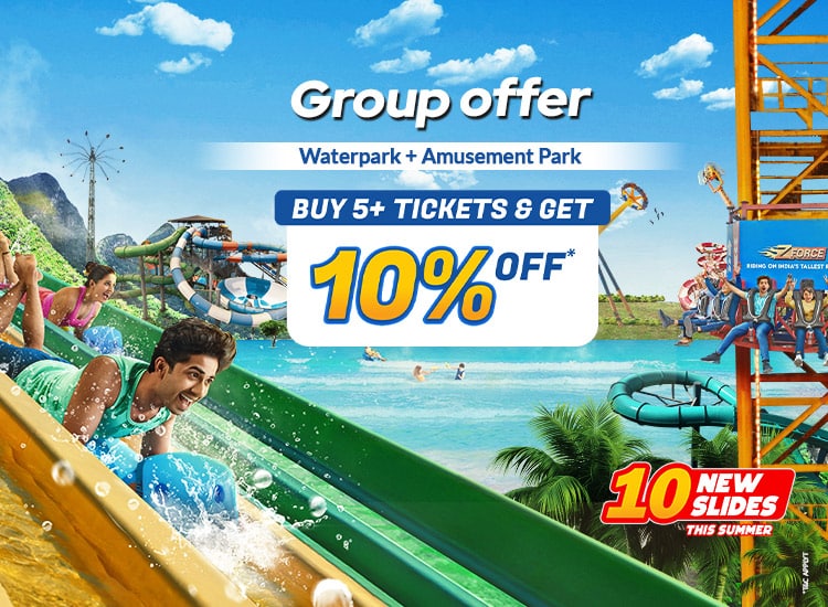 Group Offer - Book 5+Tickets & Get 10% off
