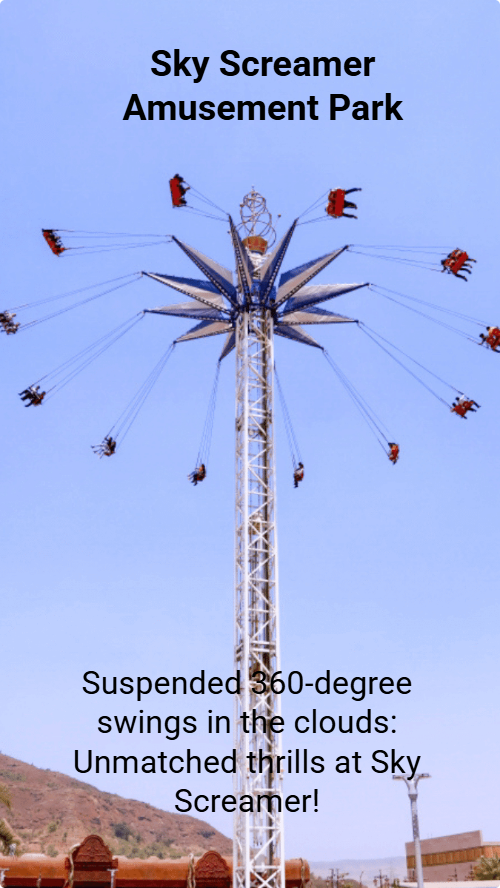 Sky Screamer Amusement Park ride