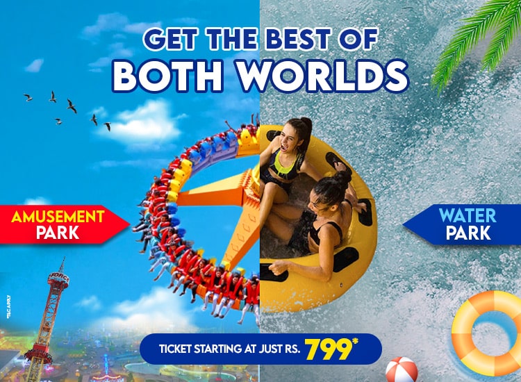Two Park one ticket starting at Rs 799
