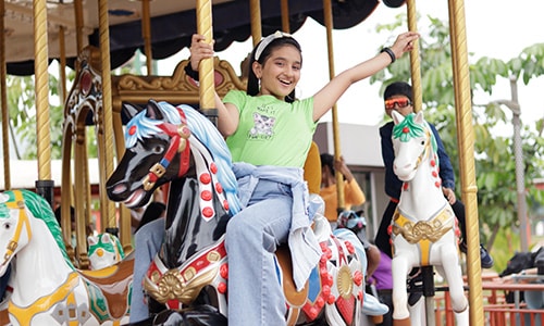 Kids and Family rides