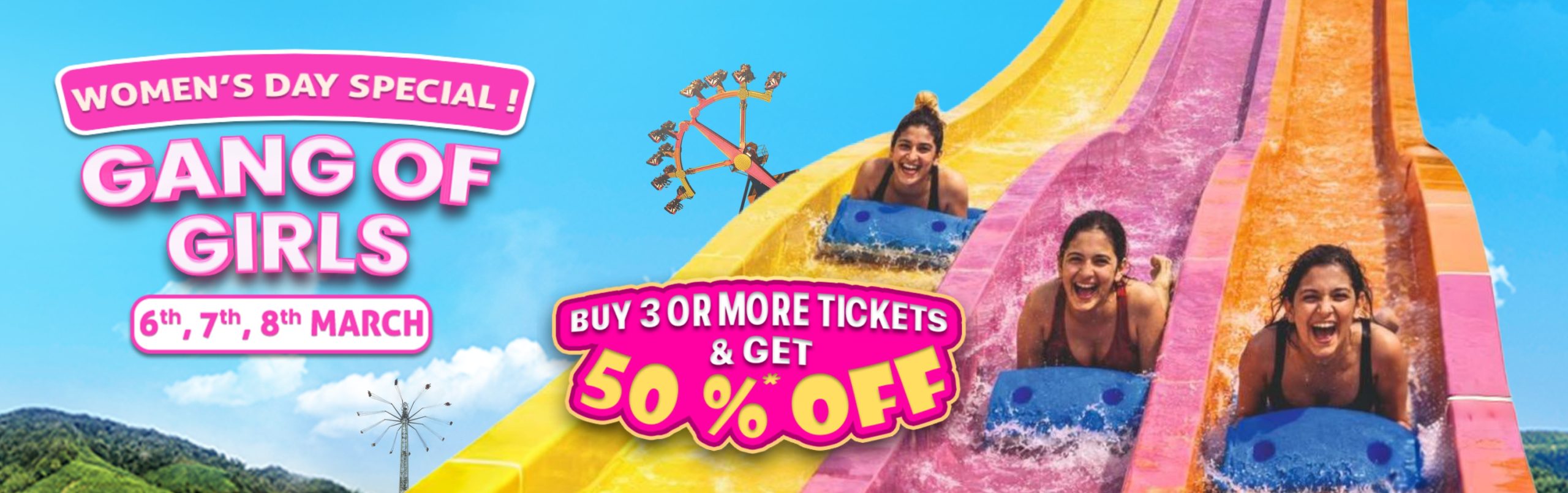 Gang of girls, Buy 3 or more tickets & get 50% off