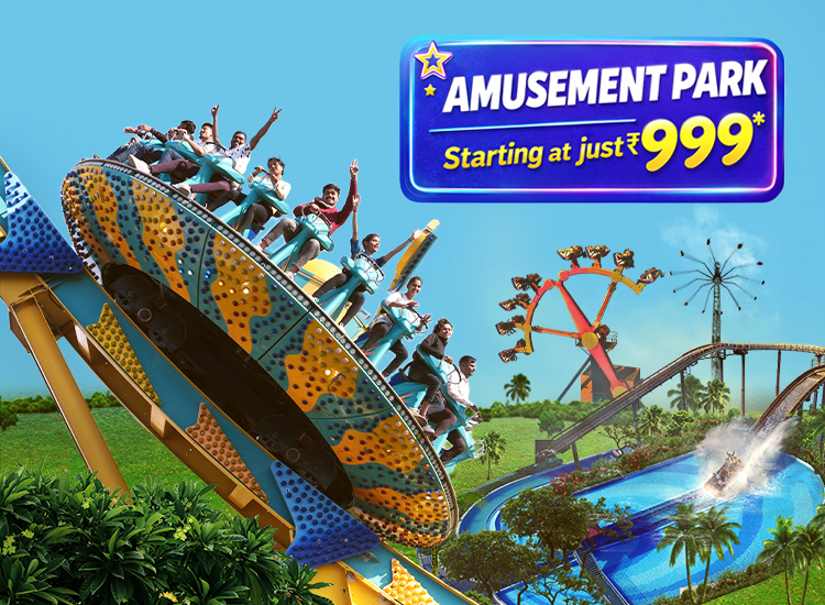 Amusement Park Solo Ticket Starting at Rs 999 only
