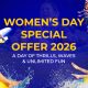 Women enjoying thrilling rides and water slides during Women’s Day Special Offer 2026 at Wet'nJoy Lonavala