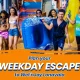 A group of cheerful friends splashing water and cheering in a massive wave pool, highlighting budget-friendly things to do near Mumbai on weekdays using special Tuesday deals and Thursday offers at Wet’nJoy Lonavala.