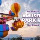 Visitors enjoying an amusement park ride at Wet'nJoy Lonavala, now open during the monsoon for double the fun with water and amusement rides.